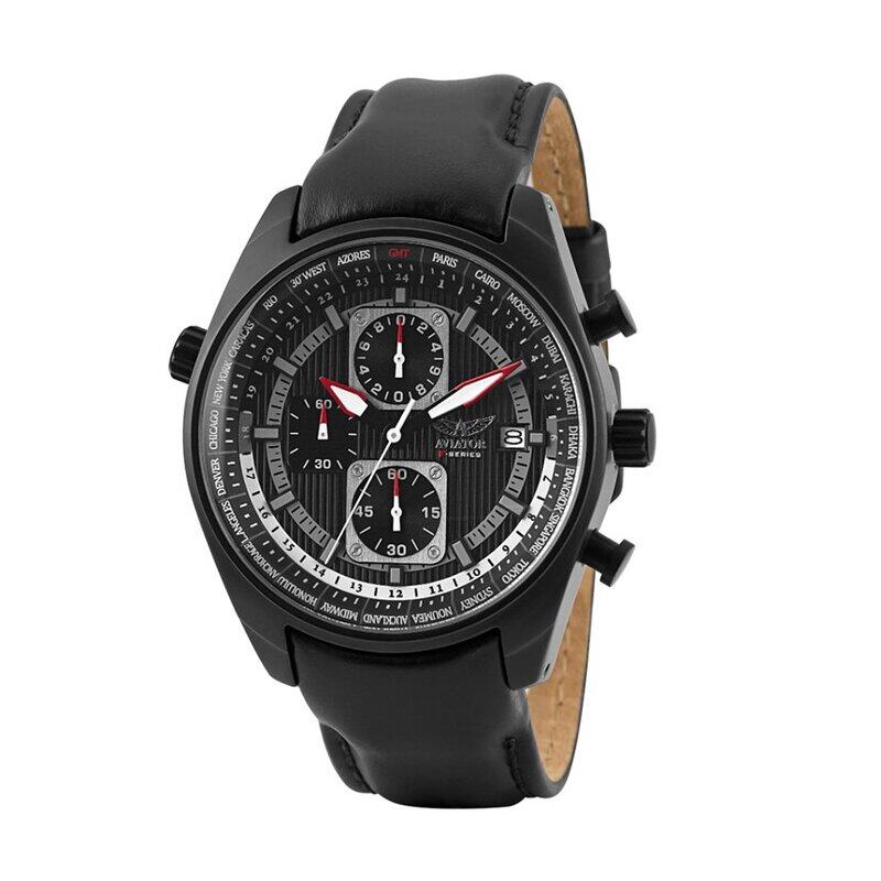 Aviator world hotsell time watch