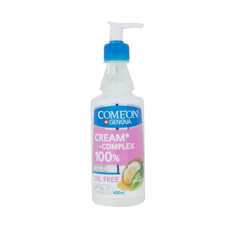

Come'on Argan Extract Hand & Face Moisturizing Cream for Oily Skin, 400ml