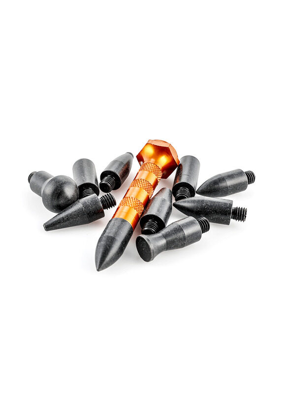 

Rhinomotive 10-Piece PDR Knockdown Kit, Used to Repair Dents Quickly, Black