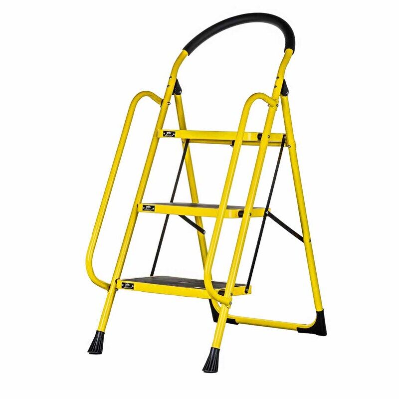 

RHINOMOTIVE - Heavy Duty Steel Ladder 3 Steps