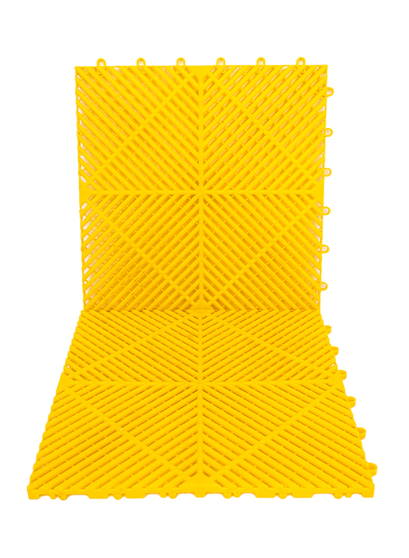 Rhinomotive Safety Floor Mat, Yellow