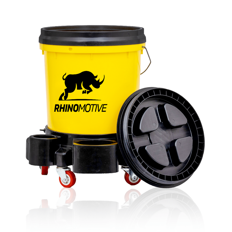 

RHINOMOTIVE -Detailing Organizer Cleaning Bucket With Spray Bottles Holder