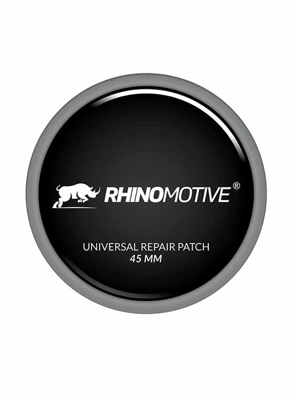 Rhinomotive 45mm x 50 Pieces Universal Repair Patch, Black