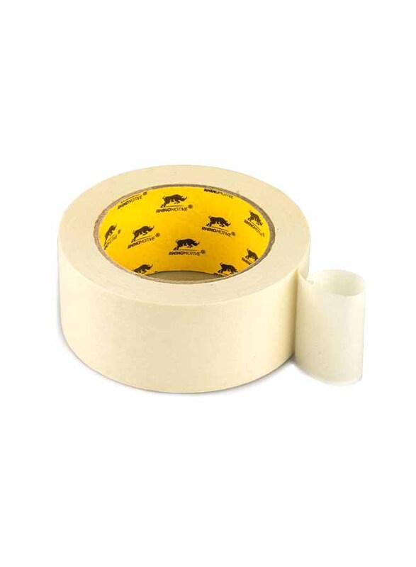 Rhinomotive Automotive Premium Masking Tape, Beige, 48mm X 50 Meters