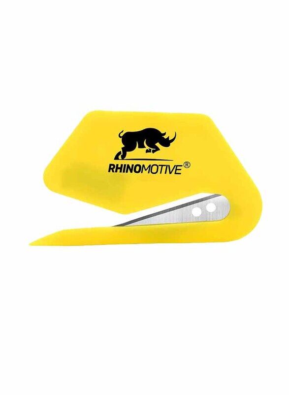 

Rhinomotive Automotive Clear Masking Film Cutter, Yellow, 8cm x 4.5cm