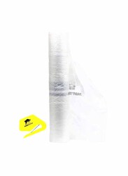 Rhinomotive Automotive Static Masking Film with Cutter, Transparent, 6m X 100 Meters