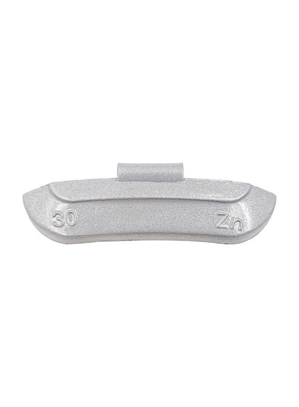 

Rhinomotive Zinc Clip on Wheel Weight Balance, 30g, 100 Pieces, Silver