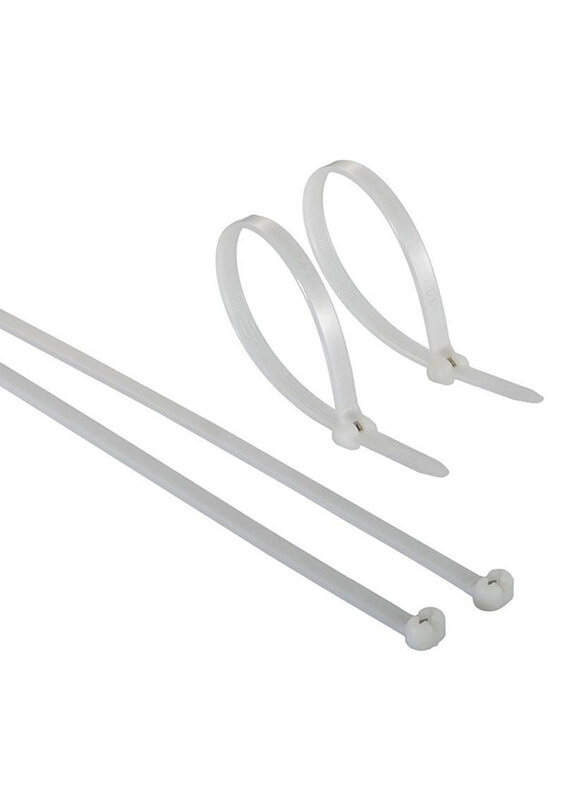 

Rhinomotive Cable Ties, 30cm, 100 Piece, White