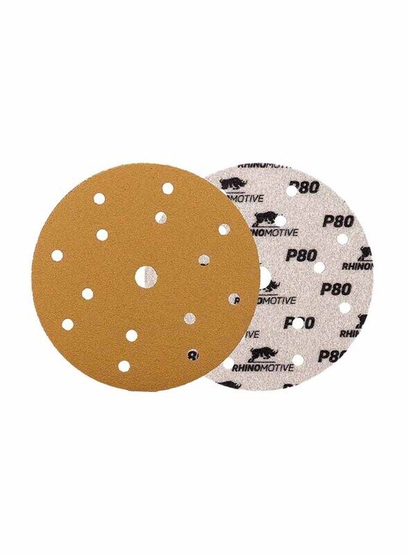 

Rhinomotive 100-Piece P80 Multi-Purpose Abrasive Discs