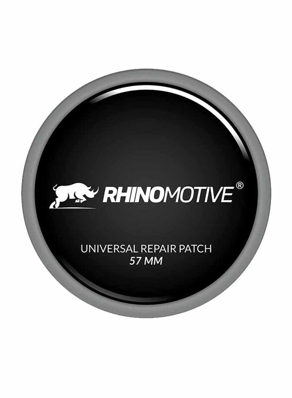 Rhinomotive 57mm x 50 Pieces Universal Repair Patch, Black