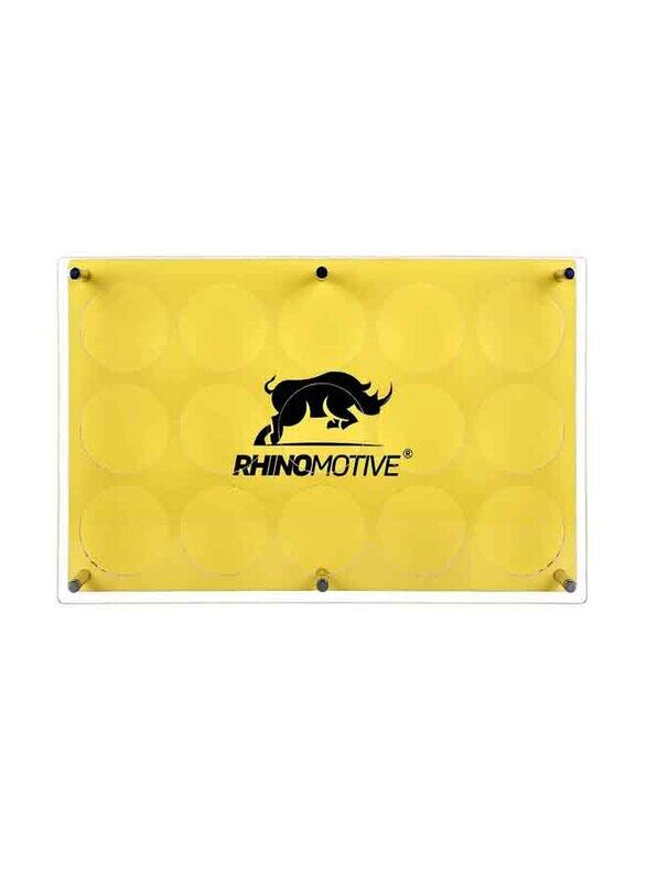 

Rhinomotive 15 Holes EPP Paint Storage Cups Stand, 70 x 45cm, Yellow