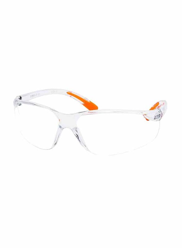 Rhinomotive Safety Glasses with Anti-fog & anti-scratch coated lenses, R1303, Clear