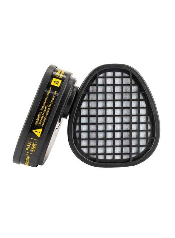 

Rhinomotive Respiratory Mask With Cartridge, 2 Piece, R1321, Black