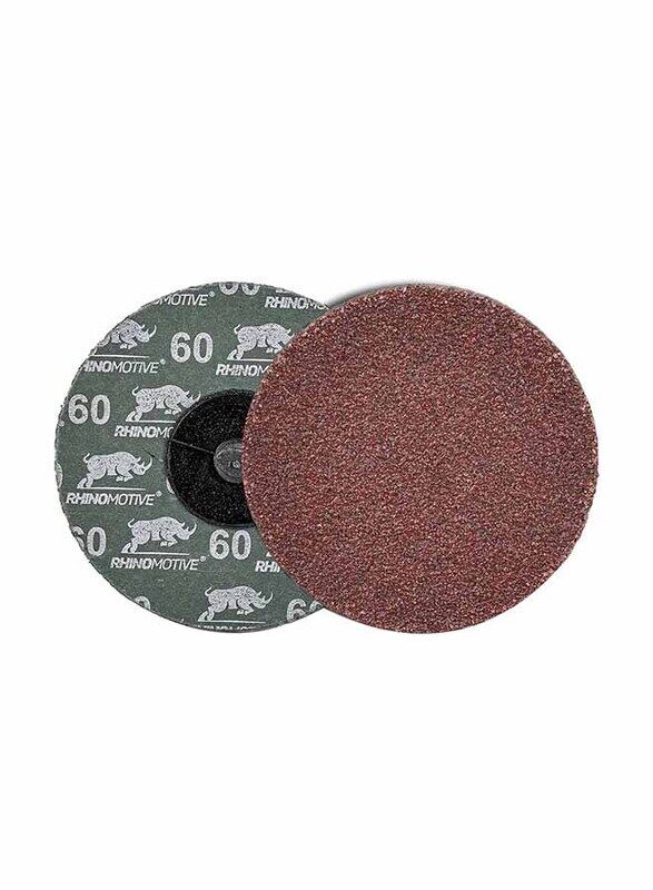 

Rhinomotive 15-Piece Automotive Roloc Fiber Disc, Brown