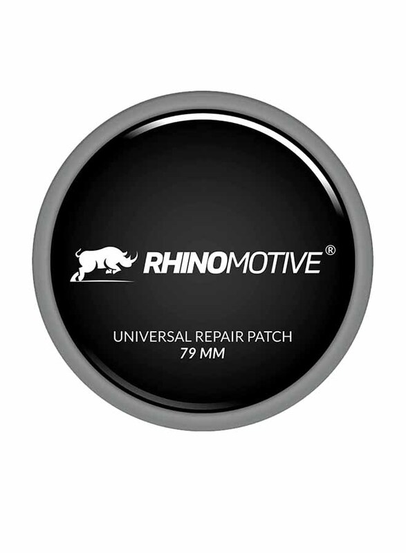 Rhinomotive 79mm x 50 Pieces Universal Repair Patch, Black