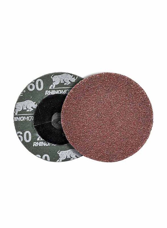 

Rhinomotive 15-Piece Automotive Roloc Fiber Disc, Brown