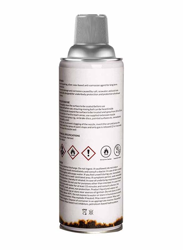 Rhinomotive 480ml Silver Muffler Rust Proofing