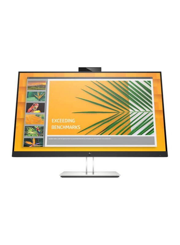 

HP E27d G4 USB-C 27 Inch QHD Anti-Glare Docking Monitor, Black/Silver