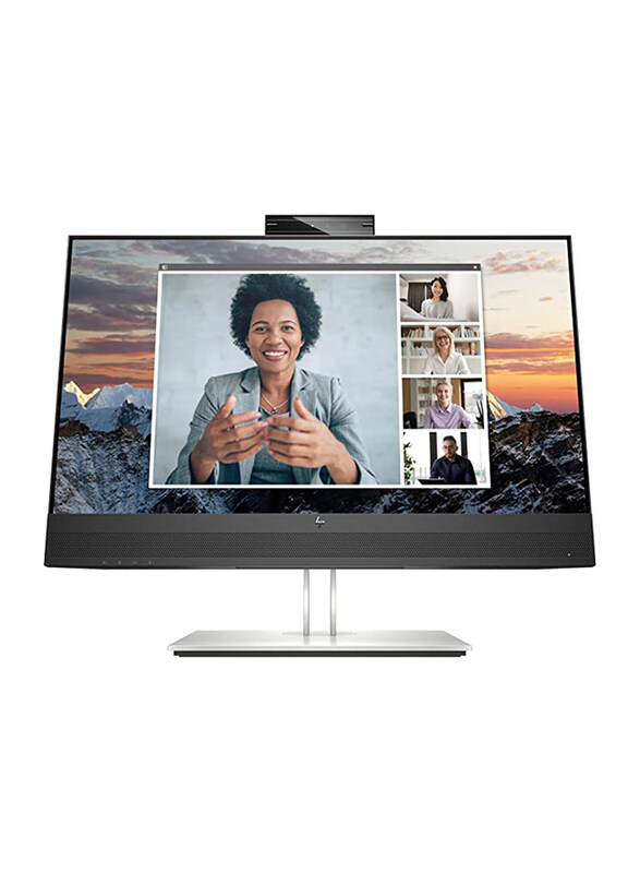 

HP E24m G4 USB-C 24 Inch FHD Anti-Glare Conferencing Monitor, Black/Silver