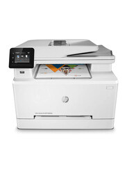 HP LaserJet Pro M283fdw Multi-Function Color Laser All-in-One Printer, White
