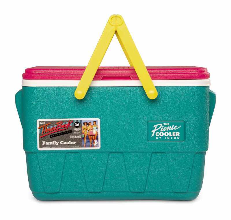 

Igloo-Retro Jade 25 Qt Lunch Picnic Basket Cooler