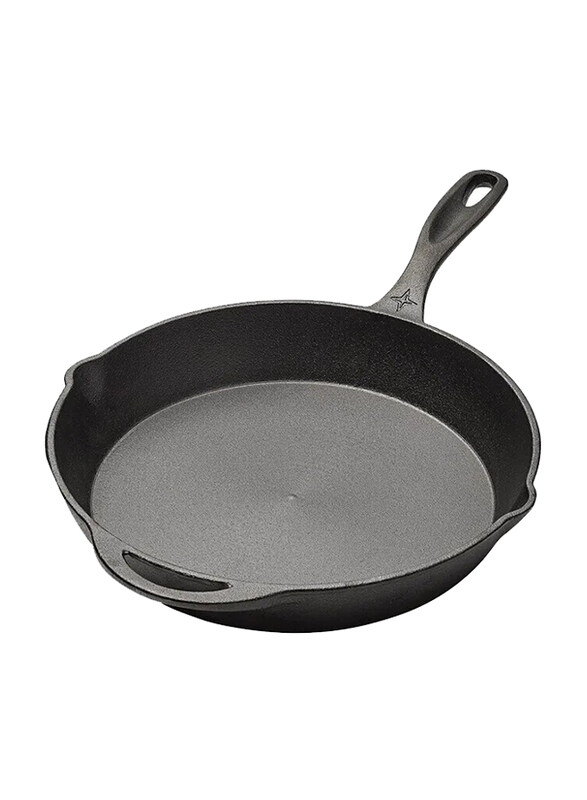 

Barebones 12-inch Dutch Iron Skillet, Black