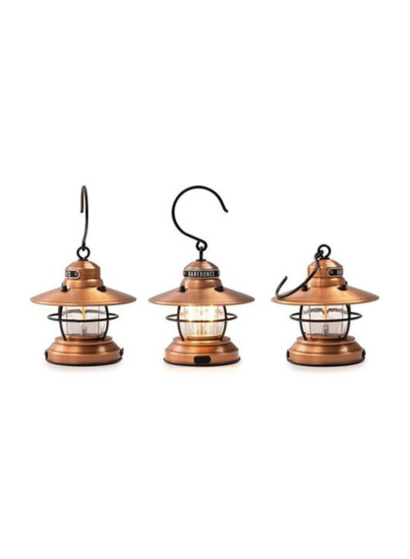 

Barebones Edison Mini Lantern, 3 Pieces, Copper