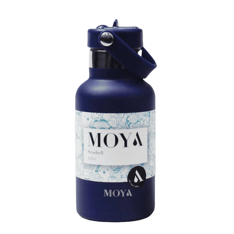 

Moya "Seashell" 350ml Insulated Sustainable Water Bottle Navy