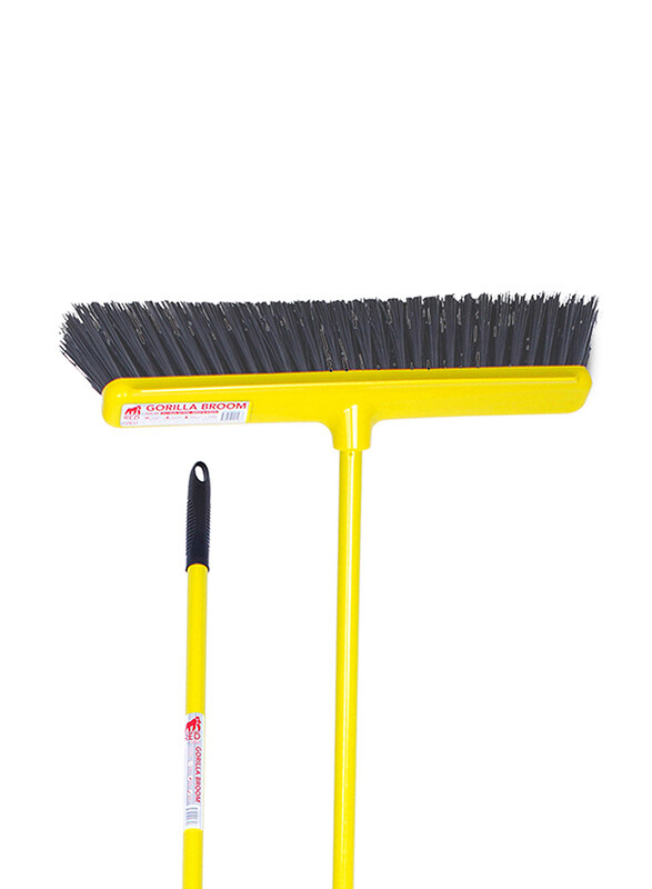 

Red Gorilla Brooms Soft Bristle Head & Handle, 50cm, Yellow