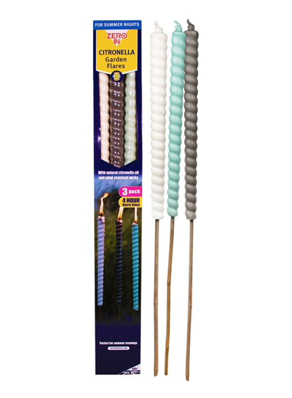 

STV Citronella Close to Home Garden Flares, Multicolour