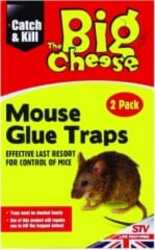 The Big Cheese Mouse Glue Traps 2 Pack