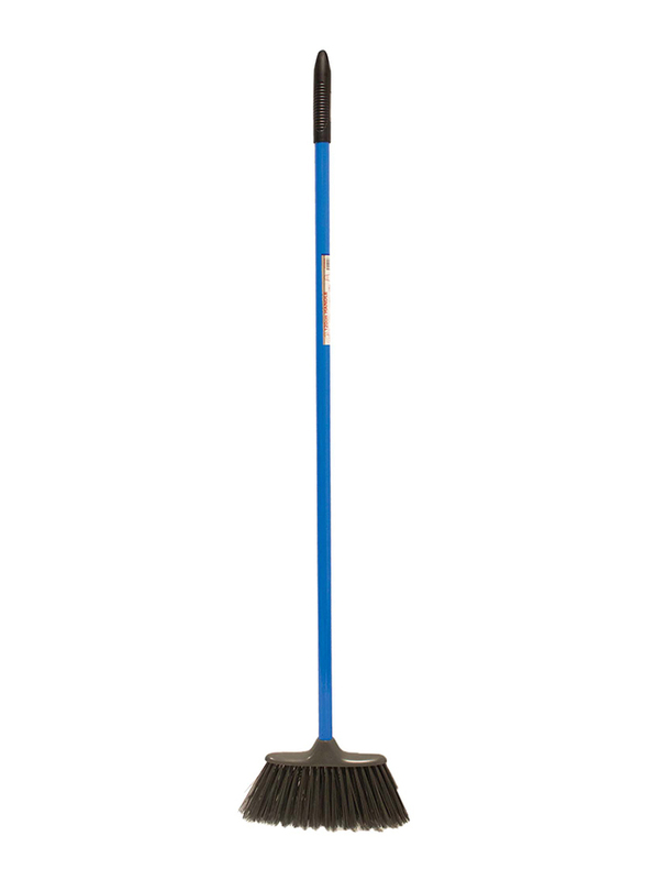 Red Gorilla Poly Yard Broom Head with Handle, 120cm, Blue