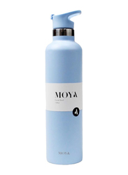 Moya 1 Ltr "Coral Reef" Insulated Sustainable Water Bottle with Spout Lid, Powder Blue