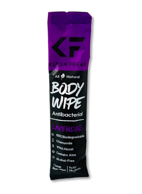 

Klean Freak Lavender Body Wet Wipes, 1 Piece