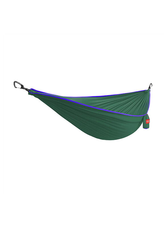 

Grand Trunk Tech Single Hammock, Green/Electric Purple