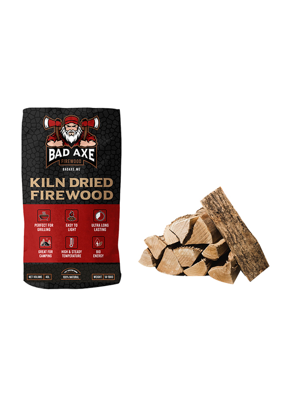 Bad Axe Firewood - Ash 40L Sack Approx 15kg