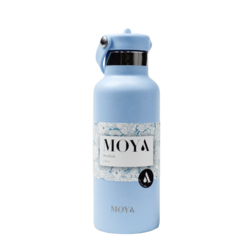 Moya "Starfish" 500ml Insulated Sustainable Water Bottle Powder Blue