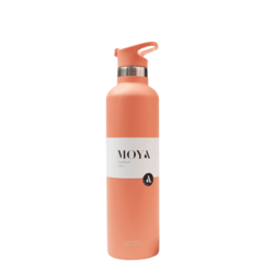 Moya "Coral Reef" 1L Insulated Sustainable Water Bottle Coral