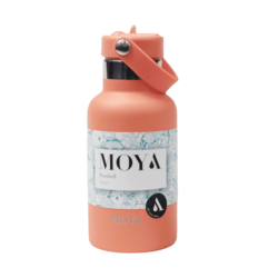 Moya "Seashell" 350ml Insulated Sustainable Water Bottle Coral