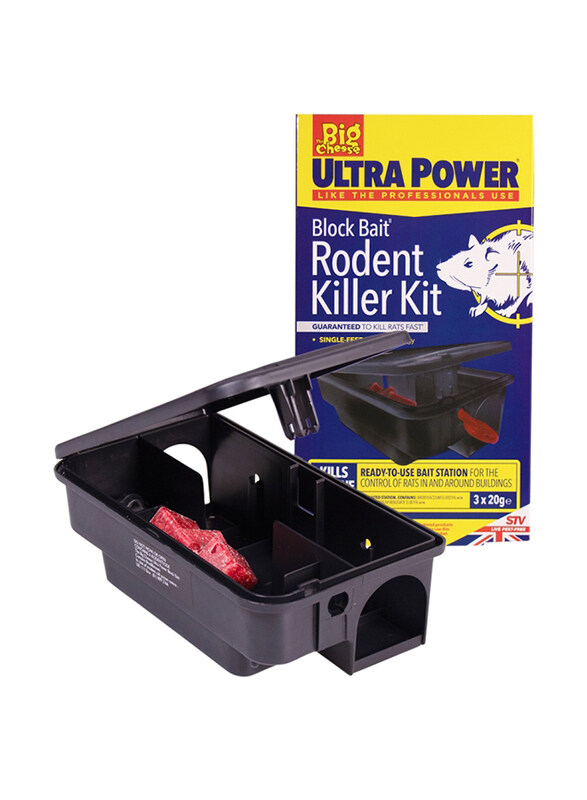 

STV Block Bait Rodent Killer Kit, 3-Piece