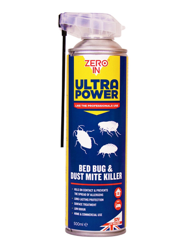 

STV Bed Bug & Dustmite Killer Dual Action Aerosol, 500ml