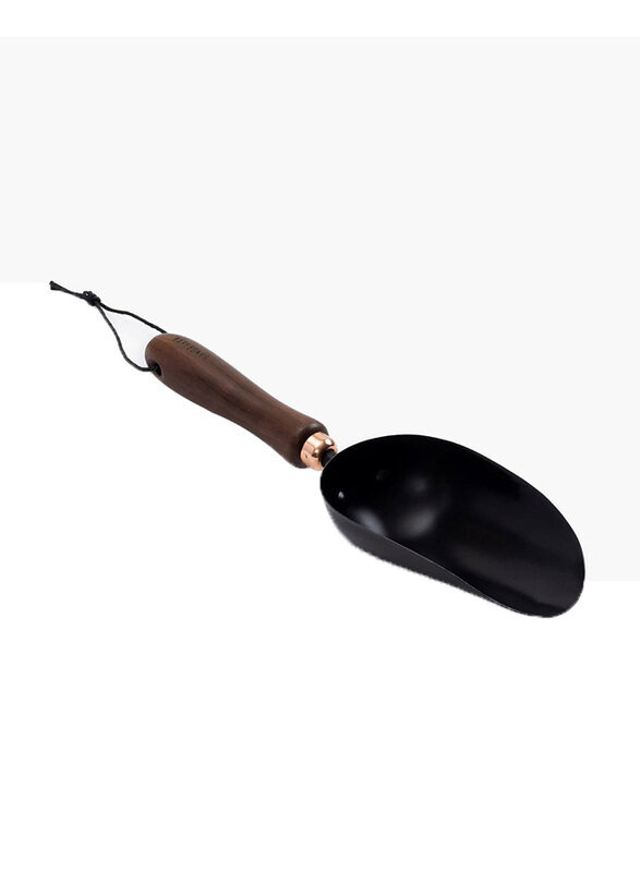 

Barebones Garden Scoop, Walnut/Black