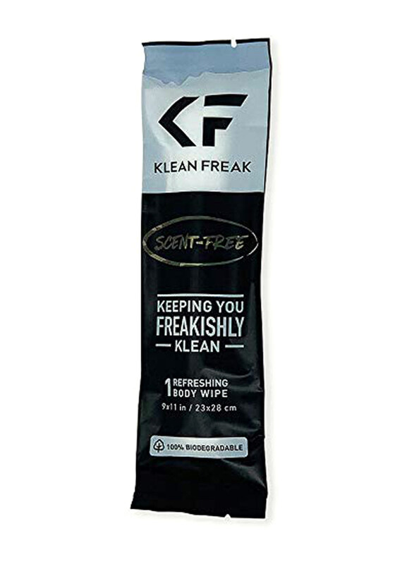 

Klean Freak Scent Free Body Wet Wipes, 1 Piece