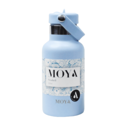 Moya "Seashell" 350ml Insulated Sustainable Water Bottle Powder Blue
