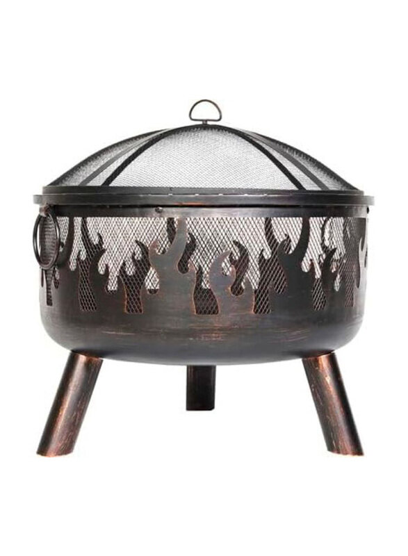 Bad Axe Wild Embers Firepit, Black