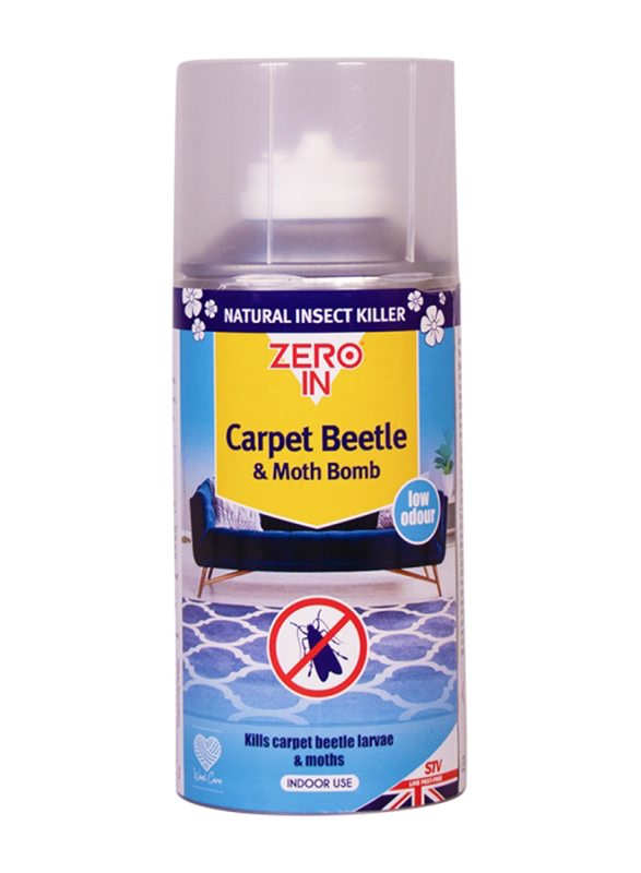 STV Carpet Beetle & Moth Killer Bomb One-Shot Aerosol, 150ml