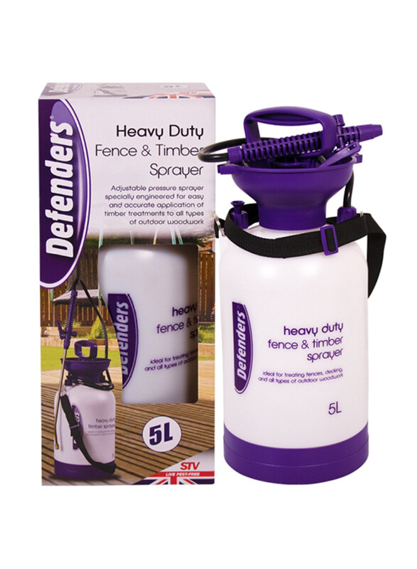 

STV Heavy Duty Fence & Timber Sprayer, 5 Liter, White