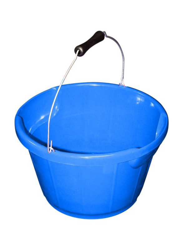 Red Gorilla 10L Plas Feed Bucket, Blue