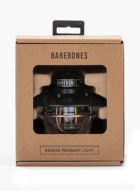 Barebones Edison Pendant Light, Bronze
