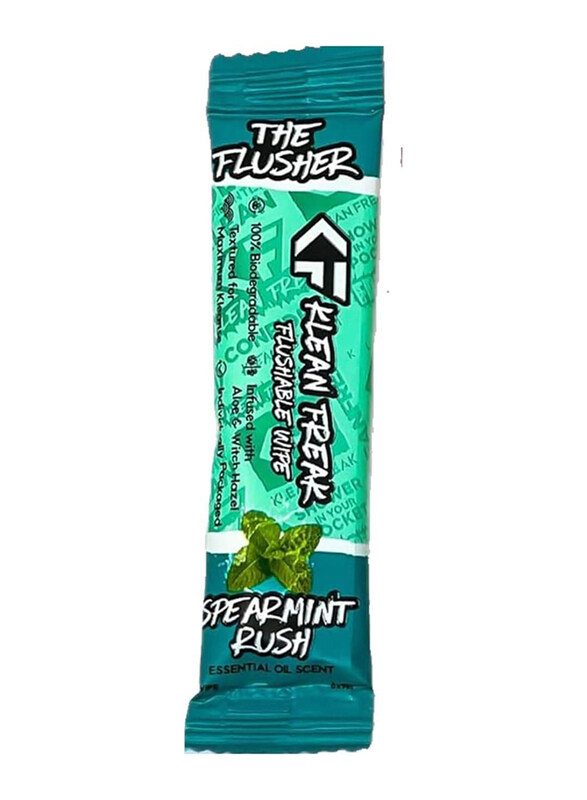 

Klean Freak Spearmint Rush Body Wet Wipes, 1 Piece